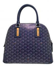 GOYARD（ゴヤール）の古着「ヴァンドーム/Vendome/ハンドバッグ」｜ネイビー