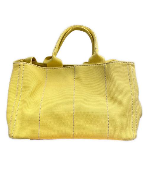 PRADA（プラダ）PRADA (プラダ) カナパM イエロー サイズ:Ｍの古着・服飾アイテム