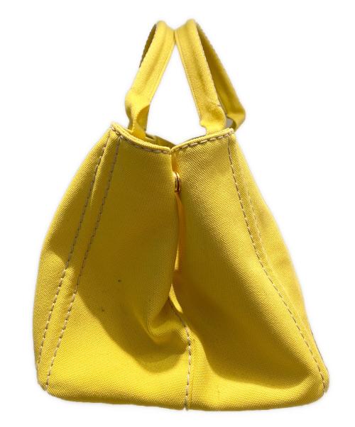 PRADA（プラダ）PRADA (プラダ) カナパM イエロー サイズ:Ｍの古着・服飾アイテム