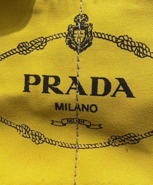 PRADA（プラダ）PRADA (プラダ) カナパM イエロー サイズ:Ｍの古着・服飾アイテム
