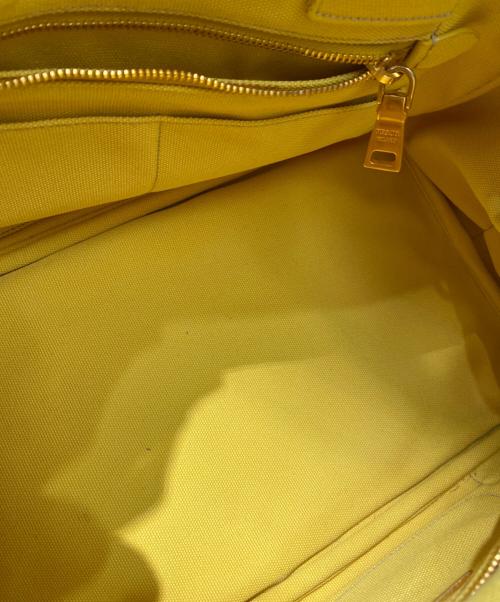 PRADA（プラダ）PRADA (プラダ) カナパM イエロー サイズ:Ｍの古着・服飾アイテム
