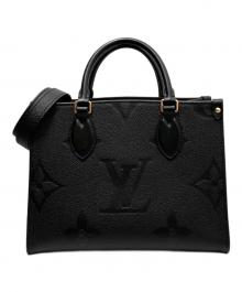 LOUIS VUITTON（ルイ ヴィトン）の古着「モノグラム・アンプラント オンザゴーPM M45653」｜ノワール
