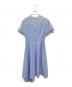 3.1 phillip lim (スリーワンフィリップリム) ミックスストライプギャザーワンピース：15000円