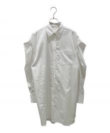 MYLAN（マイラン）の古着「Oversized Shirt Dres」｜ホワイト