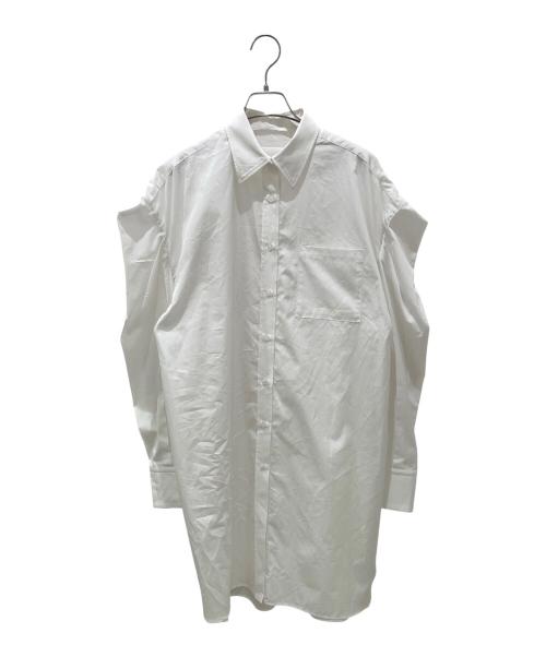 MYLAN（マイラン）MYLAN (マイラン) Oversized Shirt Dres ホワイト サイズ:Freeの古着・服飾アイテム