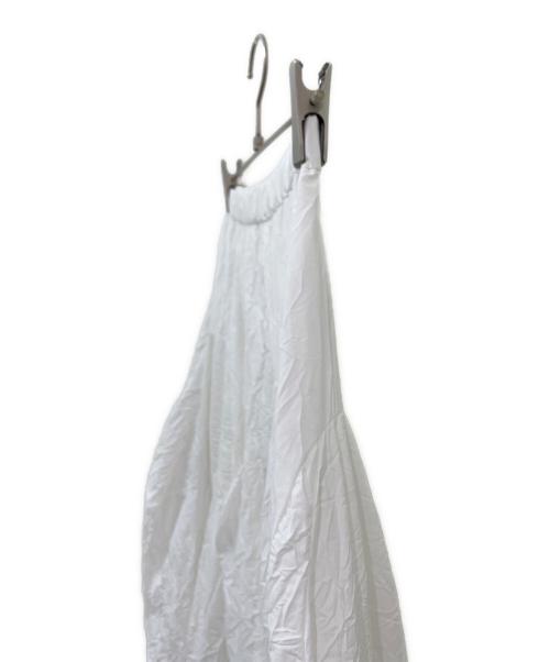 ENFOLD（エンフォルド）ENFOLD (エンフォルド) SOLID-WAVE SKIRT ホワイト サイズ:36の古着・服飾アイテム
