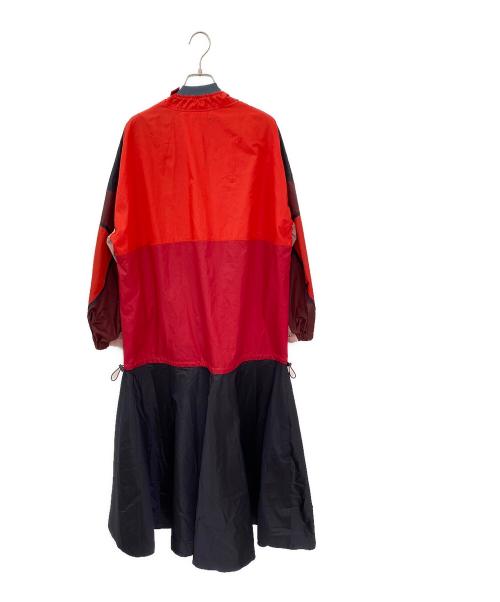 nagonstans（ナゴンスタンス）nagonstans (ナゴンスタンス) mountain dress レッド サイズ:Sの古着・服飾アイテム