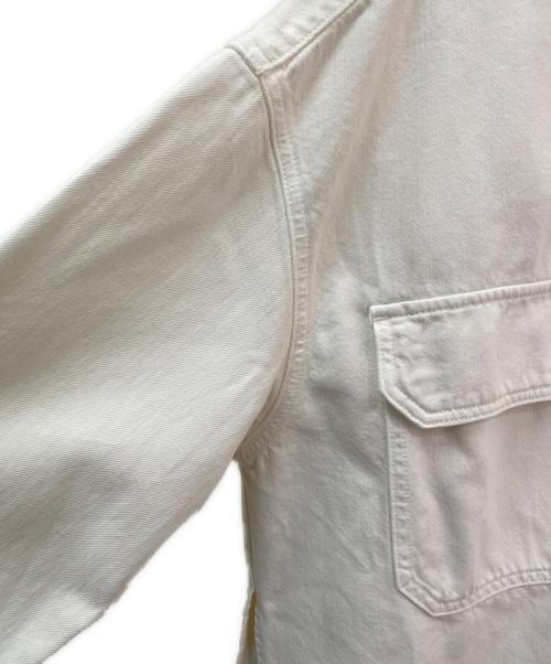 AGOLDE（エーゴールドイー）AGOLDE (エーゴールドイー) Gwen Slice Shirt ホワイト サイズ:Sの古着・服飾アイテム