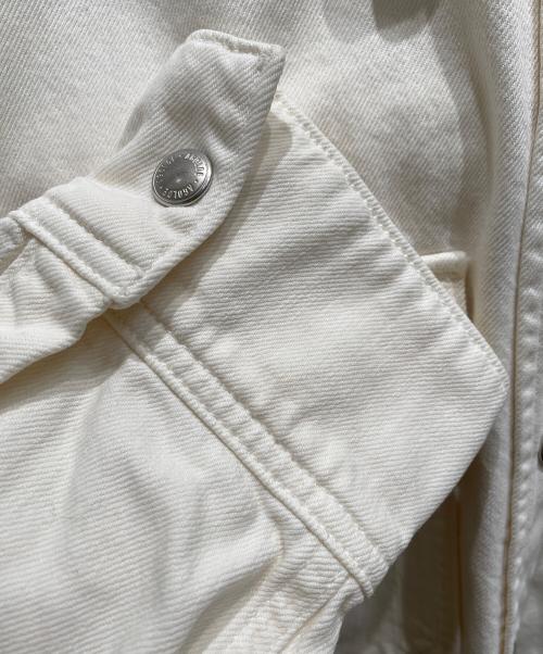 AGOLDE（エーゴールドイー）AGOLDE (エーゴールドイー) Gwen Slice Shirt ホワイト サイズ:Sの古着・服飾アイテム