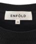 中古・古着 ENFOLD (エンフォルド) 変形ニット ブラック サイズ:38：5000円