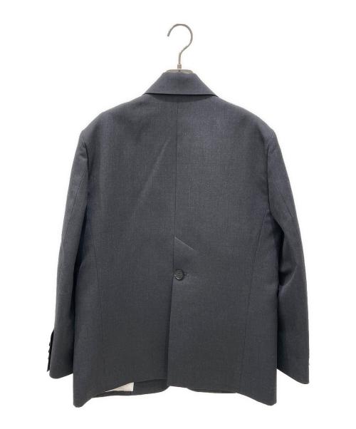 ENFOLD（エンフォルド）ENFOLD (エンフォルド) BOX OVER TAILORED JACKET チャコールグレー サイズ:36 未使用品の古着・服飾アイテム