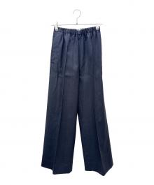 ENFOLD（エンフォルド）の古着「PIN-TUCK WIDE PANTS」｜チャコールグレー