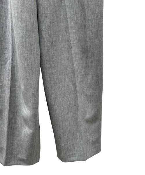 ENFOLD（エンフォルド）ENFOLD (エンフォルド) STRAIGHT-TAILORED TROUSERS グレー サイズ:34の古着・服飾アイテム