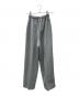 ENFOLD (エンフォルド) STRAIGHT-TAILORED TROUSERS グレー サイズ:34：15000円