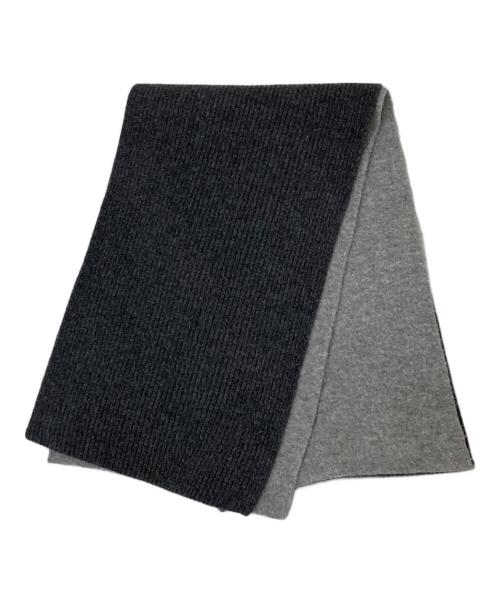 ENFOLD（エンフォルド）ENFOLD (エンフォルド) TWO FACE MUFFLER グレー サイズ:38の古着・服飾アイテム