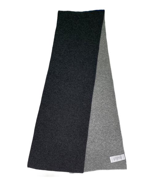 ENFOLD（エンフォルド）ENFOLD (エンフォルド) TWO FACE MUFFLER グレー サイズ:38の古着・服飾アイテム