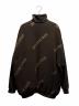 BALENCIAGA (バレンシアガ) オールオーバーロゴブルゾン ブラウン サイズ:42：130000円