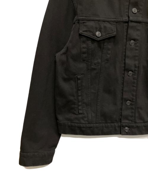 BALENCIAGA（バレンシアガ）BALENCIAGA (バレンシアガ) GYM WEAR オーバーサイズデニムジャケット ブラック サイズ:44の古着・服飾アイテム