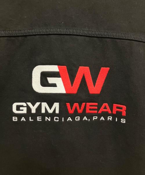 BALENCIAGA（バレンシアガ）BALENCIAGA (バレンシアガ) GYM WEAR オーバーサイズデニムジャケット ブラック サイズ:44の古着・服飾アイテム