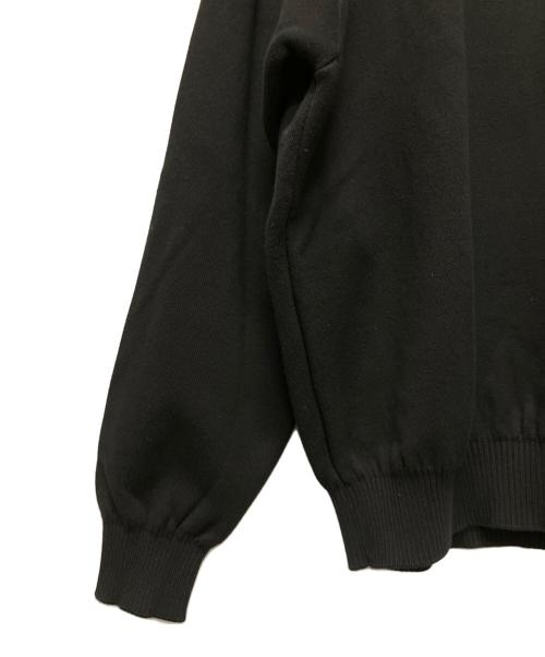 BALENCIAGA（バレンシアガ）BALENCIAGA (バレンシアガ) ロゴ刺繍リブニット/キャンペーンロゴニット ブラック サイズ:Mの古着・服飾アイテム