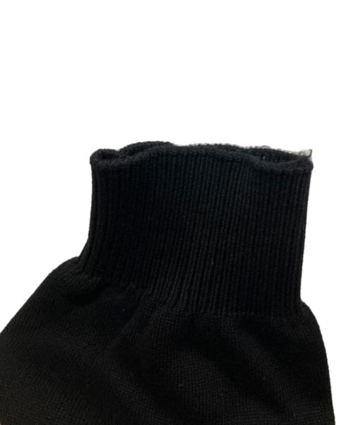 BALENCIAGA（バレンシアガ）BALENCIAGA (バレンシアガ) ロゴ刺繍リブニット/キャンペーンロゴニット ブラック サイズ:Mの古着・服飾アイテム