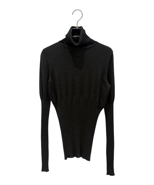 CHANEL（シャネル）CHANEL (シャネル) タートルネックニット ダークグレー サイズ:40の古着・服飾アイテム