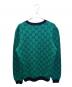 GUCCI (グッチ) GG総柄ニット/661155 XKBXI グリーン サイズ:XL：85000円