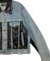 中古・古着 AMIRI (アミリ) レザー切替デニムジャケット サイズ:42：50000円