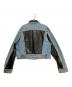 AMIRI (アミリ) レザー切替デニムジャケット サイズ:42：50000円