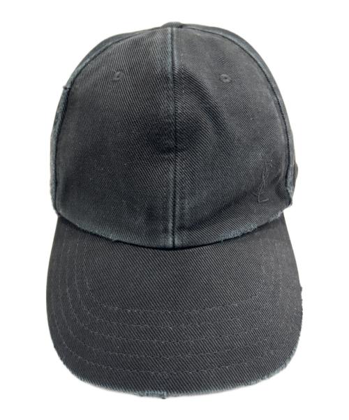 Saint Laurent Paris（サンローランパリ）Saint Laurent Paris (サンローランパリ) カサンドラロゴキャップ　783411 3YP57 ブラック サイズ:57の古着・服飾アイテム