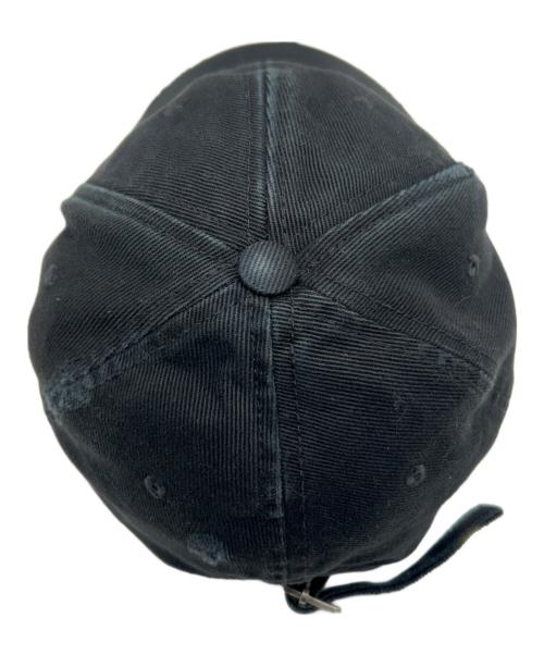 Saint Laurent Paris（サンローランパリ）Saint Laurent Paris (サンローランパリ) カサンドラロゴキャップ　783411 3YP57 ブラック サイズ:57の古着・服飾アイテム