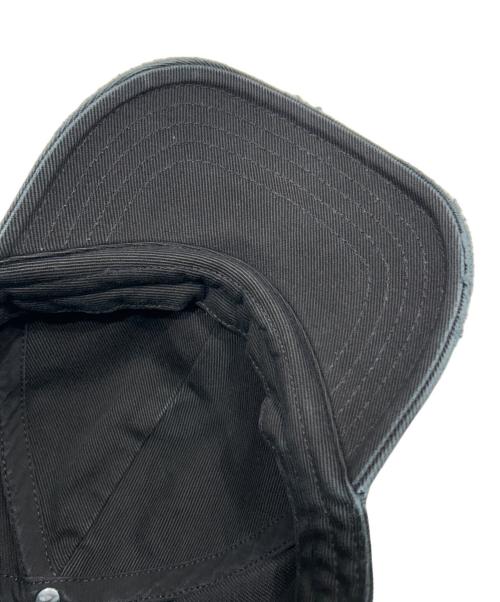 Saint Laurent Paris（サンローランパリ）Saint Laurent Paris (サンローランパリ) カサンドラロゴキャップ　783411 3YP57 ブラック サイズ:57の古着・服飾アイテム