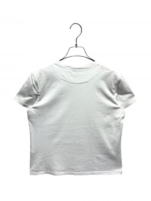 HERMES（エルメス）HERMES (エルメス) ポケットTシャツ ホワイト サイズ:40の古着・服飾アイテム