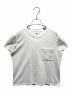 HERMES（エルメス）の古着「ポケットTシャツ」｜ホワイト