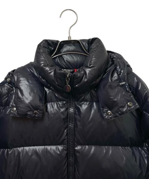 MONCLER（モンクレール）MONCLER (モンクレール) MAYA/ダウンジャケット ネイビーパープル系 サイズ:4の古着・服飾アイテム