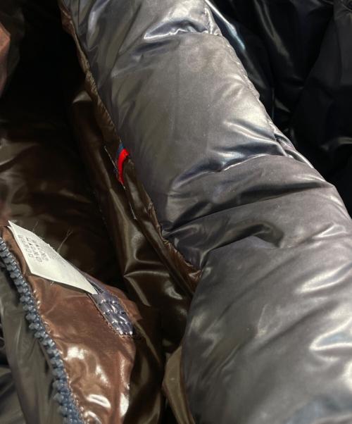 MONCLER（モンクレール）MONCLER (モンクレール) MAYA/ダウンジャケット ネイビーパープル系 サイズ:4の古着・服飾アイテム