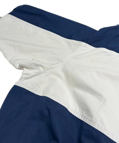 BALENCIAGA（バレンシアガ）BALENCIAGA (バレンシアガ) ナイロンジャケット　571434 ネイビー×ホワイト サイズ:44の古着・服飾アイテム