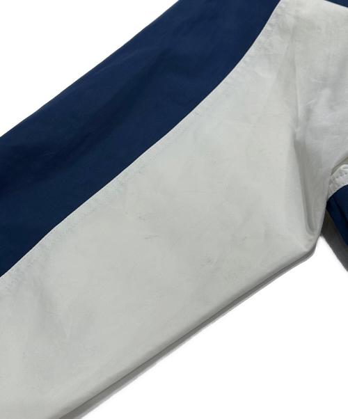 BALENCIAGA（バレンシアガ）BALENCIAGA (バレンシアガ) ナイロンジャケット　571434 ネイビー×ホワイト サイズ:44の古着・服飾アイテム