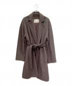 MaxMaraマックスマーラ）の古着「ガウンコート」｜ブラウン