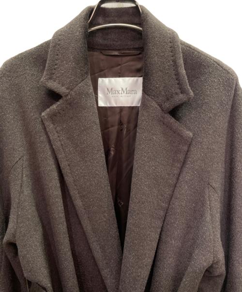 MaxMara（マックスマーラ）MaxMara (マックスマーラ) ガウンコート ブラウン サイズ:40の古着・服飾アイテム