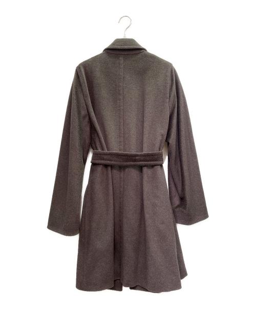 MaxMara（マックスマーラ）MaxMara (マックスマーラ) ガウンコート ブラウン サイズ:40の古着・服飾アイテム