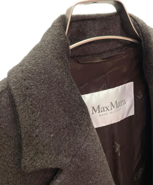 MaxMara（マックスマーラ）MaxMara (マックスマーラ) ガウンコート ブラウン サイズ:40の古着・服飾アイテム
