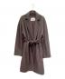 MaxMara（マックスマーラ）の古着「ガウンコート」｜ブラウン