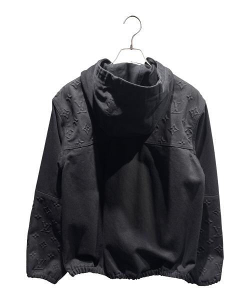 LOUIS VUITTON（ルイ ヴィトン）LOUIS VUITTON (ルイ ヴィトン) モノグラムディティールフーデッドデニムジャケット サイズ:44の古着・服飾アイテム
