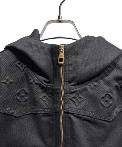 LOUIS VUITTON（ルイ ヴィトン）LOUIS VUITTON (ルイ ヴィトン) モノグラムディティールフーデッドデニムジャケット サイズ:44の古着・服飾アイテム