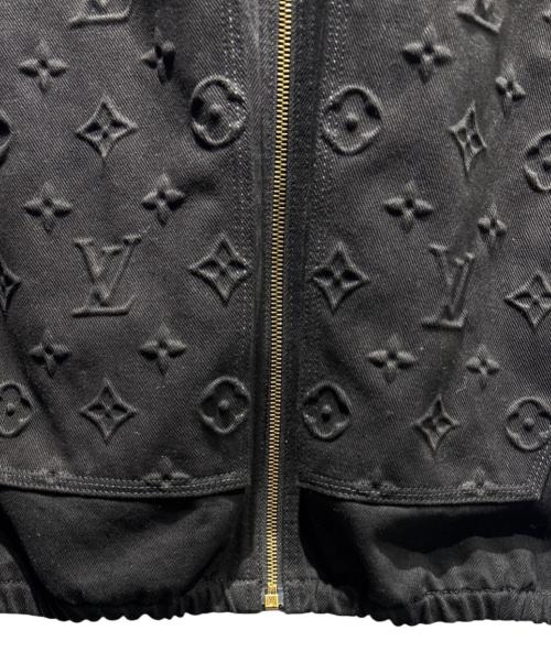 LOUIS VUITTON（ルイ ヴィトン）LOUIS VUITTON (ルイ ヴィトン) モノグラムディティールフーデッドデニムジャケット サイズ:44の古着・服飾アイテム