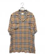 BURBERRYバーバリー）の古着「ノバチェックシャツ」｜ベージュ