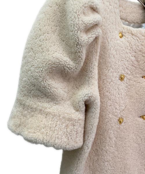 LUDLOW（ラドロー）LUDLOW (ラドロー) ムートンコート ピンクベージュ サイズ:1の古着・服飾アイテム