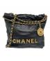 CHANEL（シャネル）の古着「シャネル22 ミニ」｜ブラック