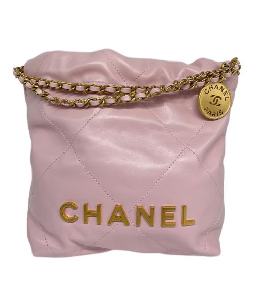 CHANEL（シャネル）CHANEL (シャネル) CHANEL22 ミニ 2WAYバッグ ピンク サイズ:22/miniの古着・服飾アイテム